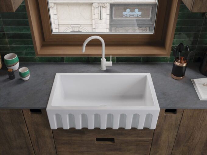 Mikura 83 WH Мойка керамическая