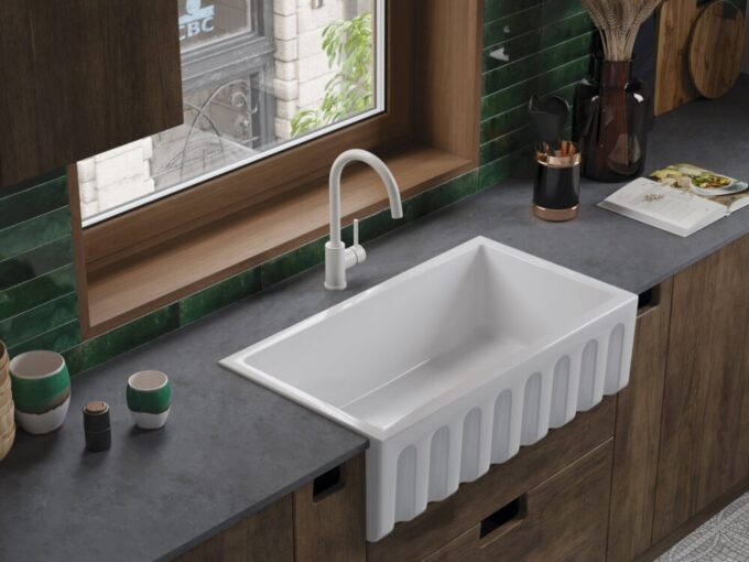 Mikura 83 WH GLOSSY Мойка керамическая