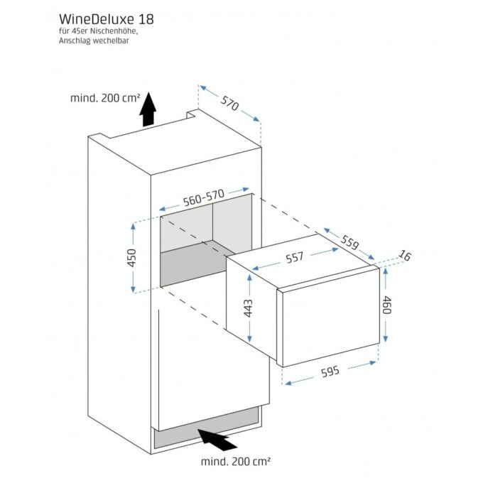 CASO WineDelux E 18