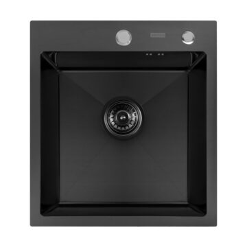 ECO AR 450*500 BLACK PVD NANO DECOR MILLET GRAINS