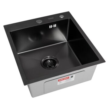 ECO AR 450*500 BLACK PVD NANO DECOR VOLCANIC ROCK