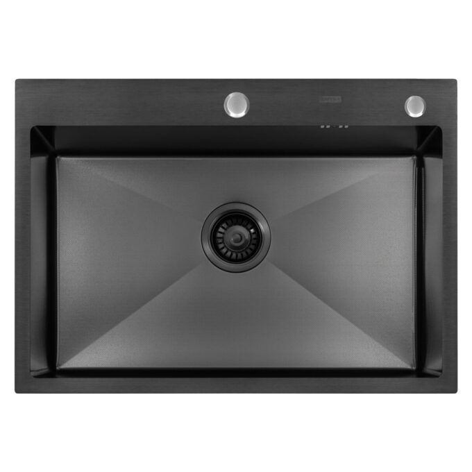 ECO AR 700500 BLACK PVD NANO DECOR MILLET GRAINS