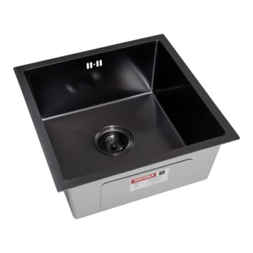 ECO AR 450*450 BLACK PVD NANO DECOR VOLCANIC ROCK