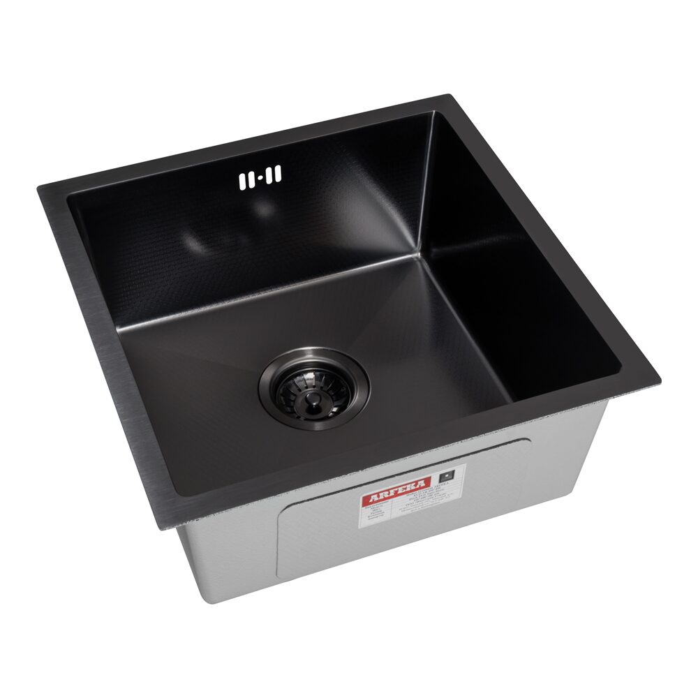 ECO AR 450450 BLACK PVD NANO DECOR VOLCANIC ROCK