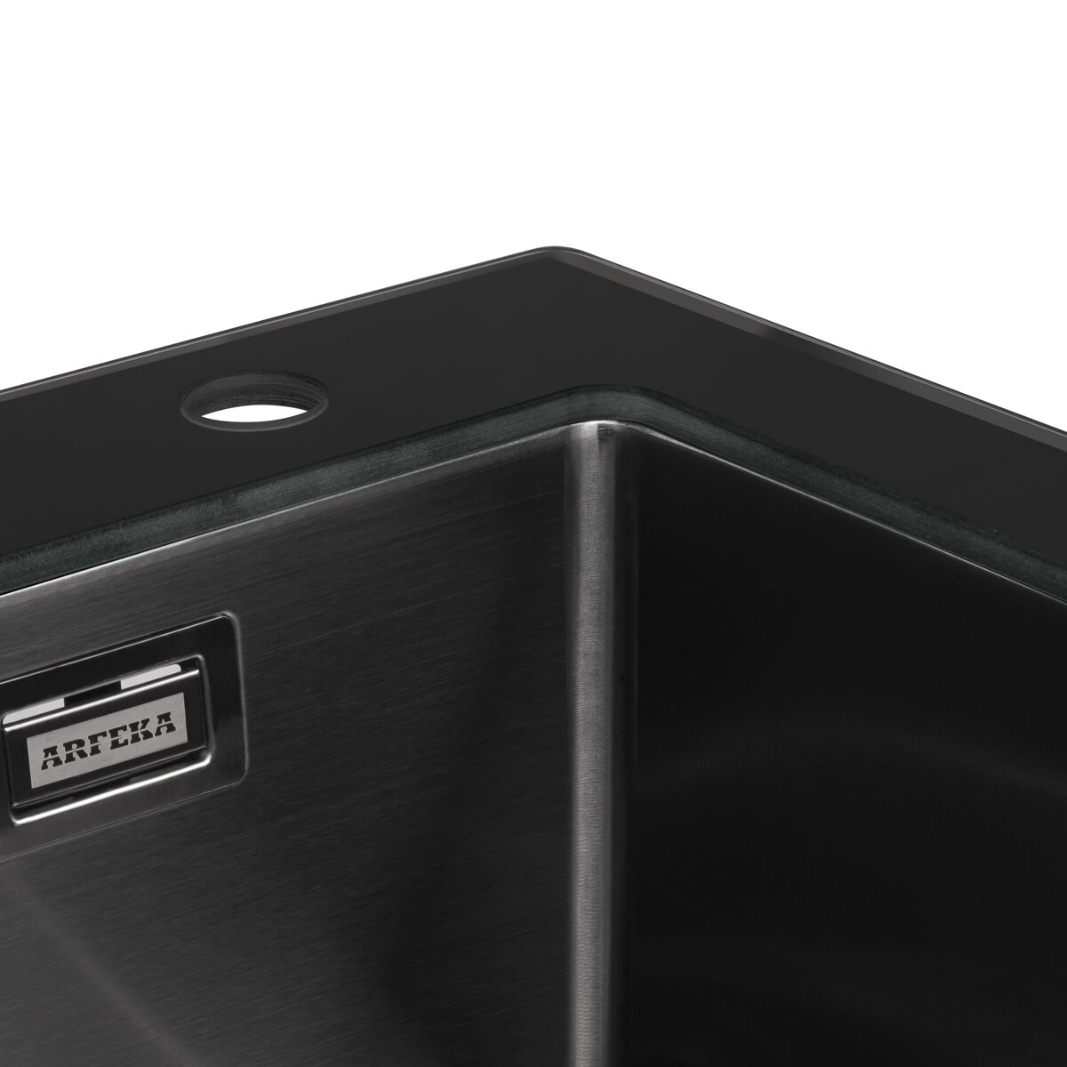 ECO AR 500500 GS BLACK GLASS + BLACK PVD NANO