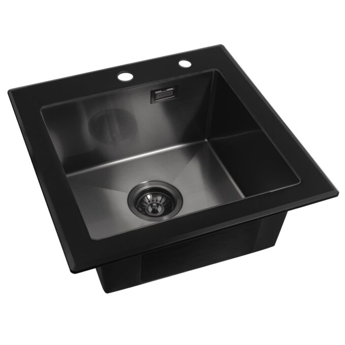ECO AR 500500 GS BLACK GLASS + BLACK PVD NANO