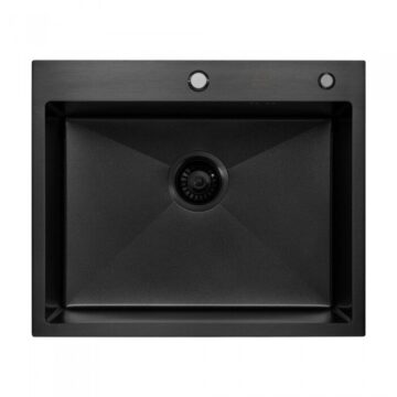 ECO AR 600*500 BLACK PVD NANO DECOR VOLCANIC ROCK
