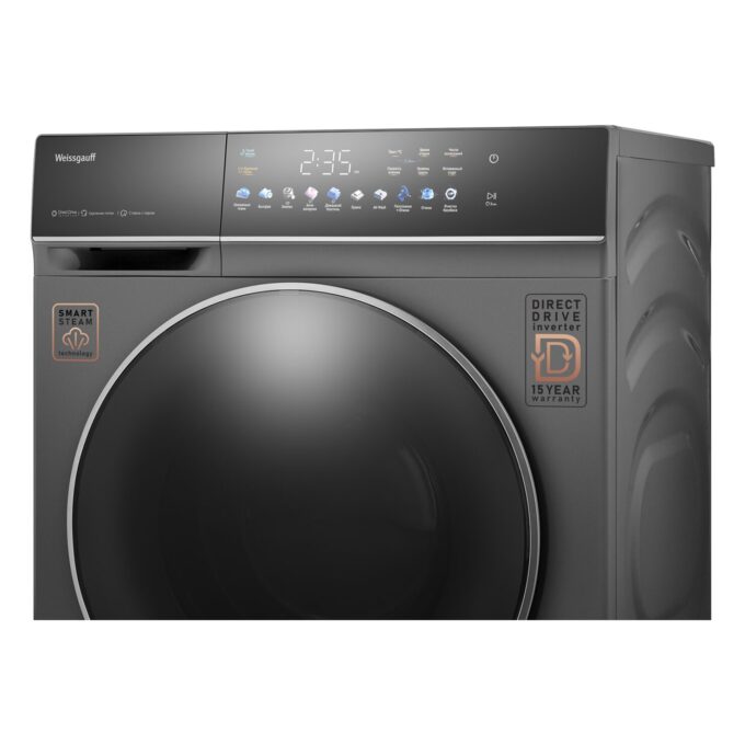 Weissgauff WMD 62210 Direct Drive Touch Inverter Steam Grey