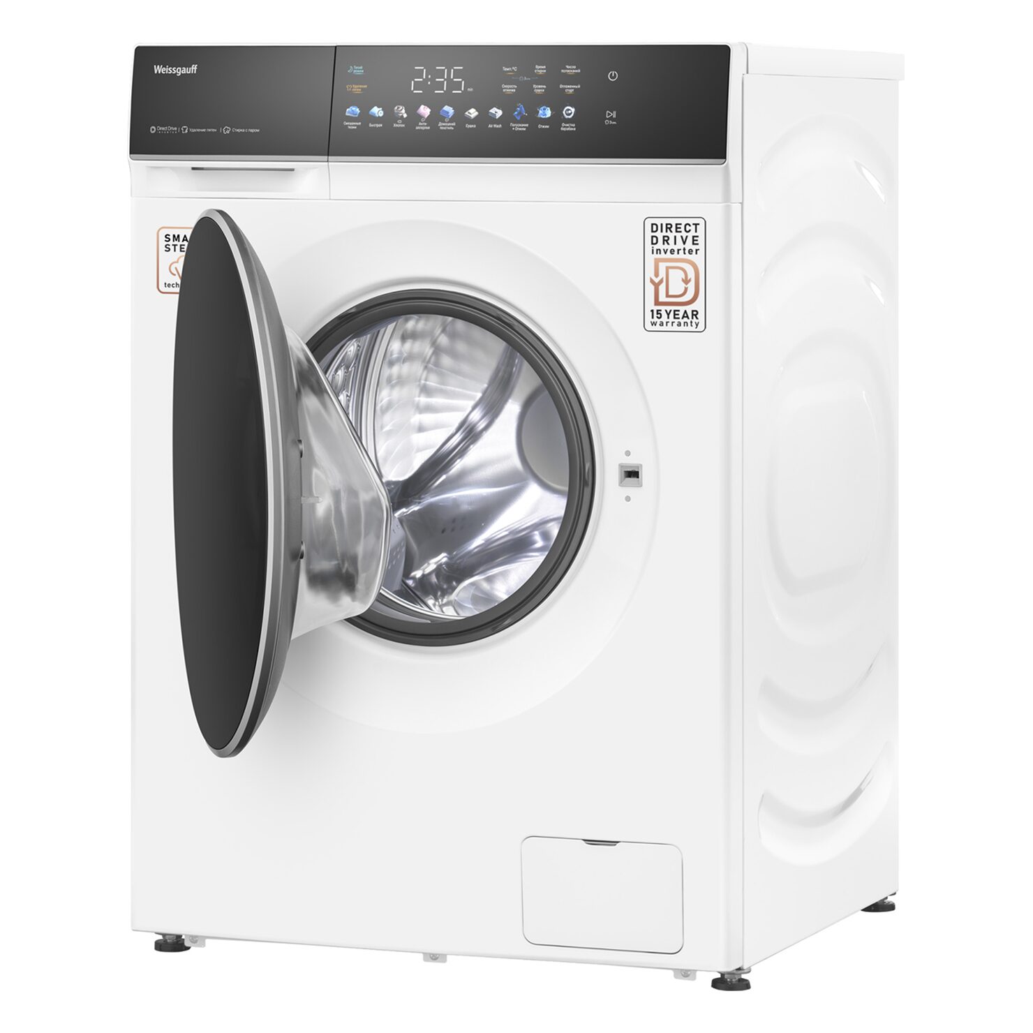 Weissgauff WMD 62210 Direct Drive Touch Inverter Steam