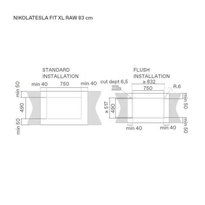 ELICA NIKOLATESLA FIT XL RAW BRA83