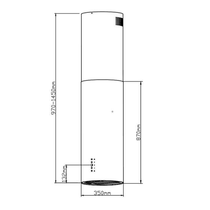 Weissgauff Tubus 1402 Island White