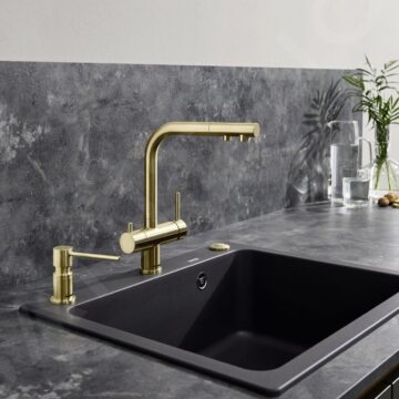 Fontas II satin gold