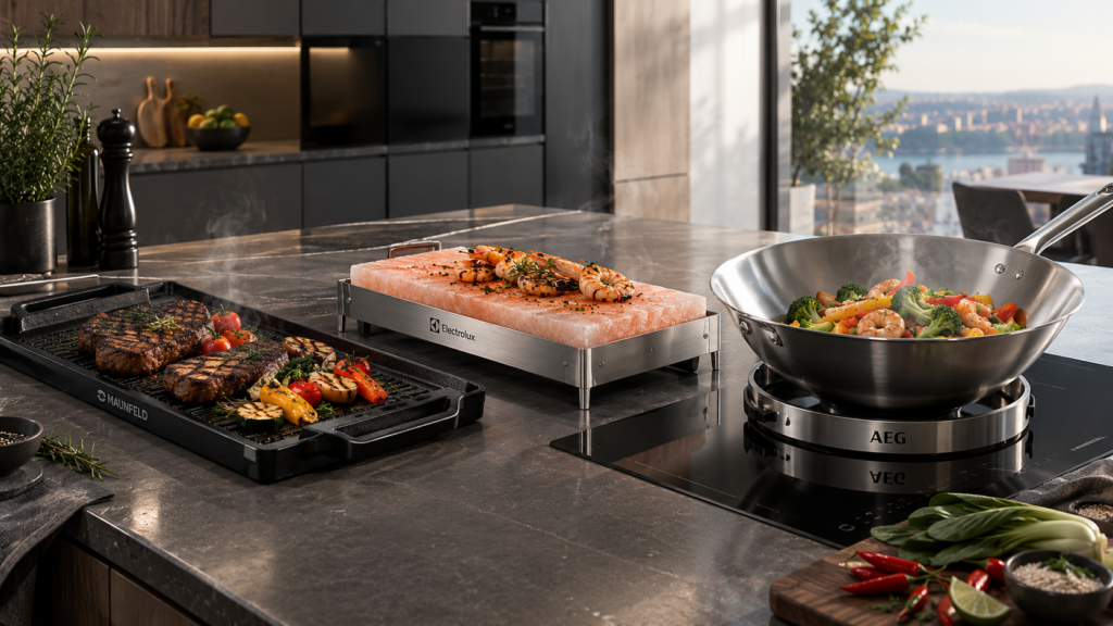 AEG Wok Maunfield Grill Electrolux